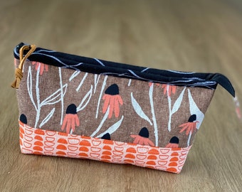 Small Fabric Zippered Storage Bag