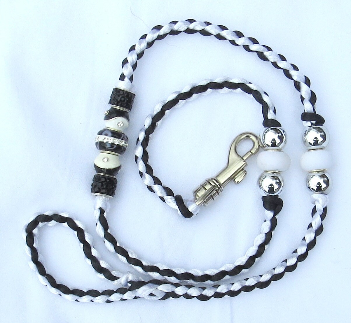 beaded dog show leads