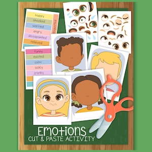 Emotions Cut and Paste Activity