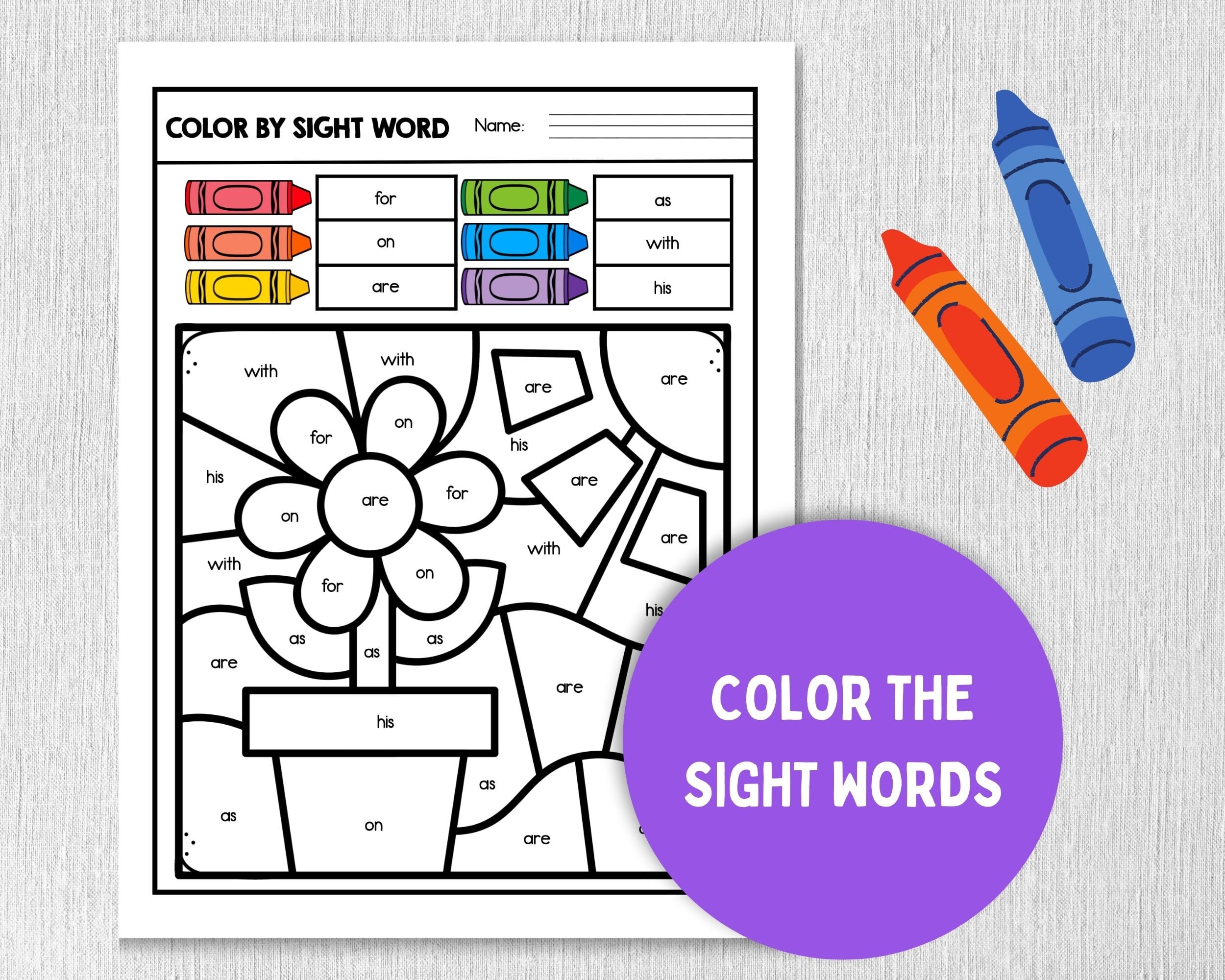 sight words printable activity worksheets made by teachers sight