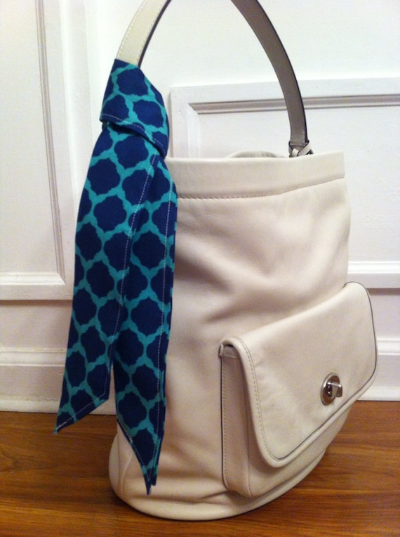 Items similar to Purse Scarf / Bag Scarf / Scarf Accessory / Purse Sash