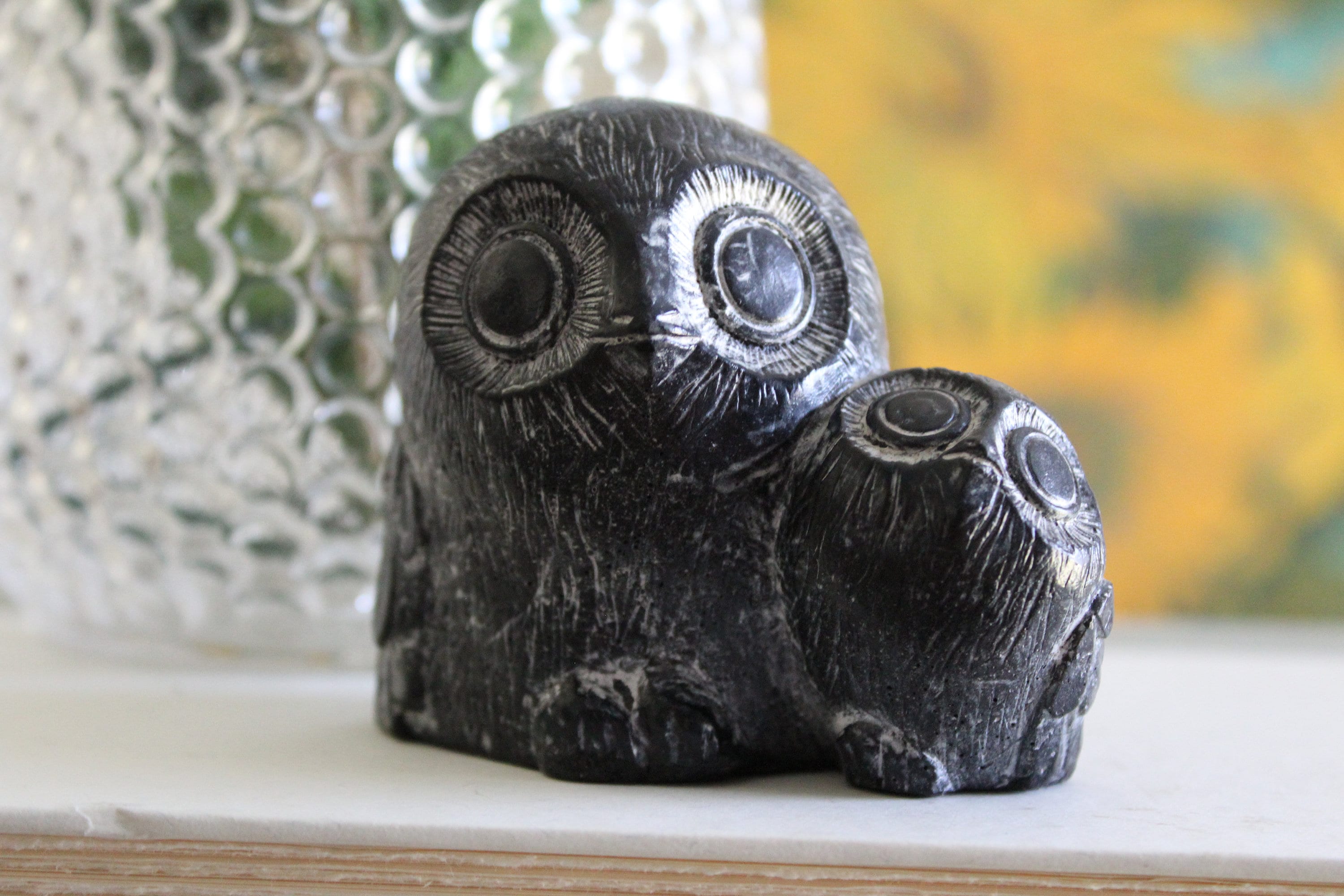 Sweet Baby and Momma Owl