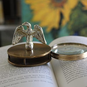 Brass Magnifying Glass