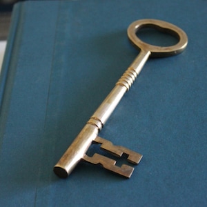 Decorative Brass Skeleton Key