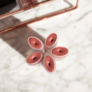 Rose All Day | a rosy hued shimmer tinted lip balm | made with rose infused sunflower oil