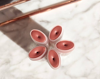 Rose All Day | a rosy hued shimmer tinted lip balm | made with rose infused sunflower oil