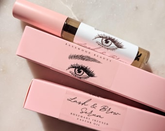 Lash and Brow Serum | Lash Growth | Rosemary Infused Castor Oil