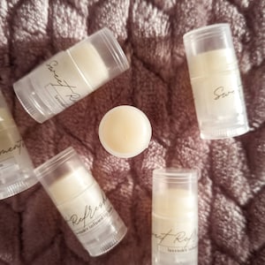 Sweet Refreshments | Lavender Infused Mini Lip Balm | Made with Lavender Infused Grapeseed Oil