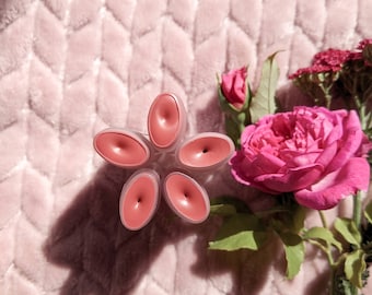 Sweet Peach Tinted Lip Balm | Red and Pink Tones | Rose-infused Sunflower Oil