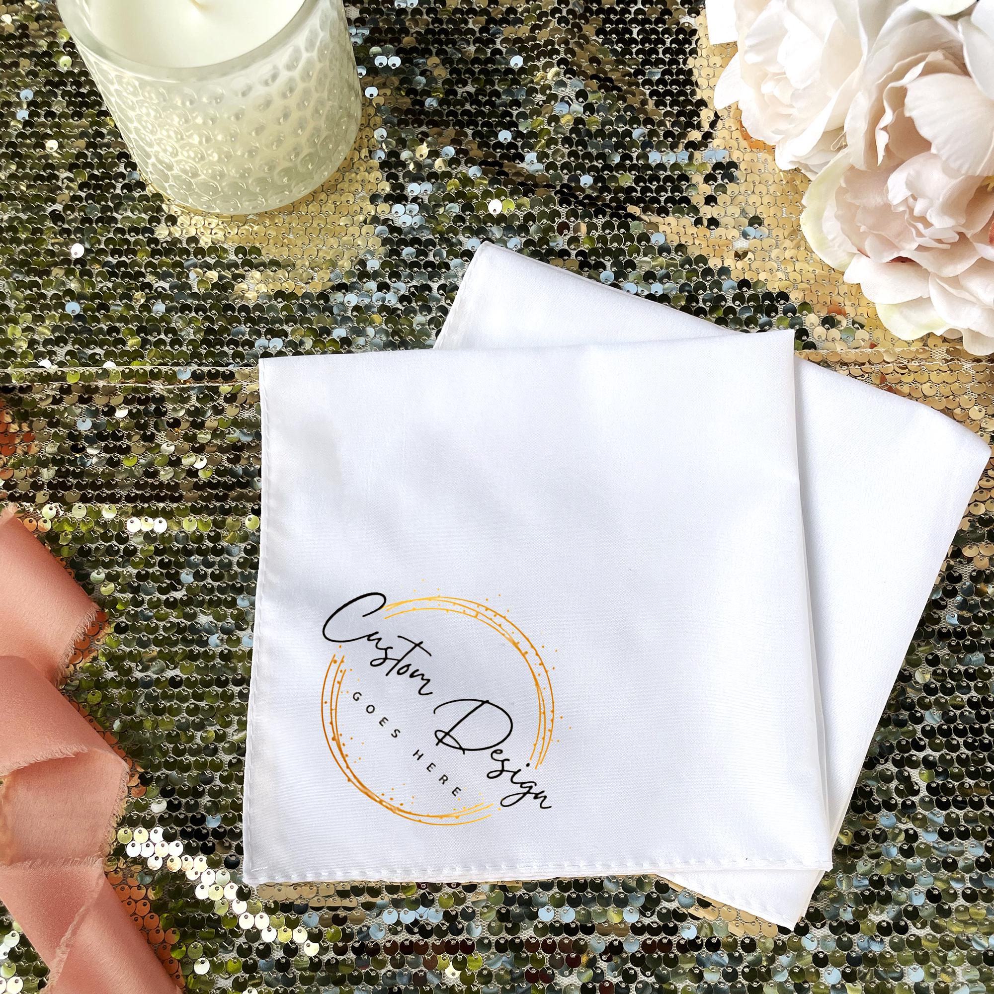 Custom Wedding Napkins