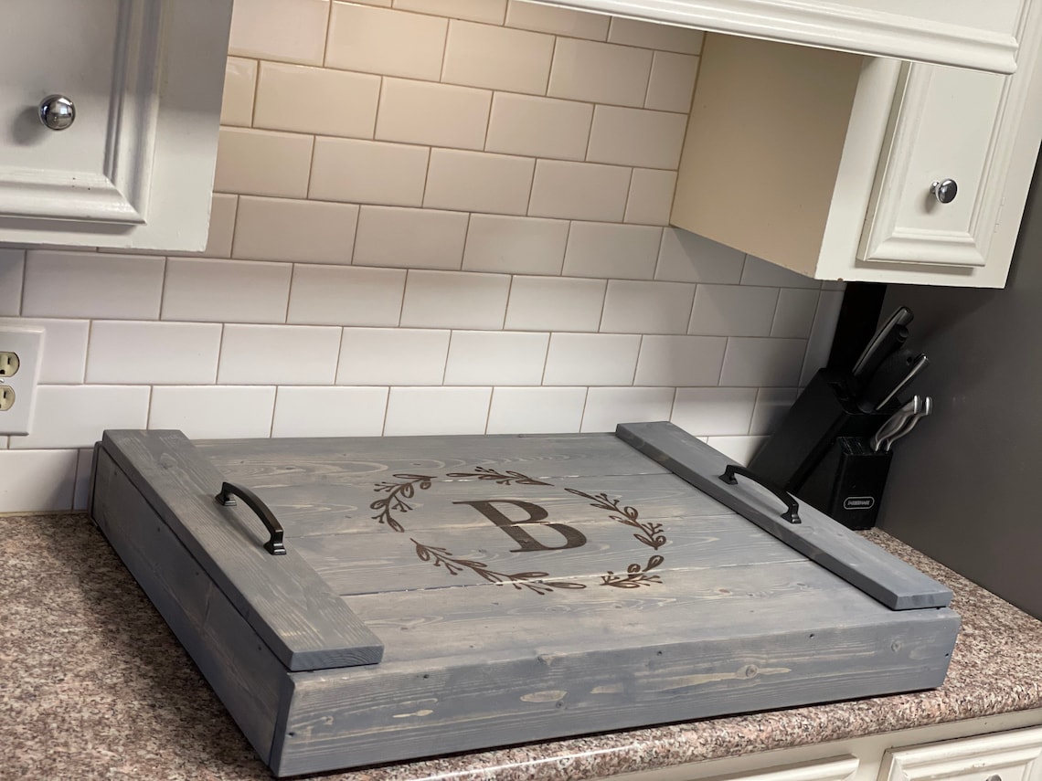Raised Handmade Stove Cover/noodle Board With Etsy