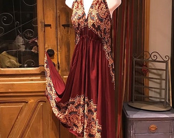 ethnic long gown dress