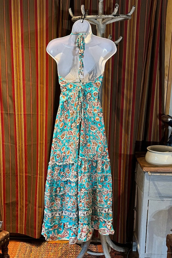 Boho Long Ruffle Dress, Hippie Dress, Open Back Dress, Bohemian Festival Ethnic Dress, Boho Dress, Beach Halter Ruffle Boho Gypsy Dress - Etsy Boho Long Ruffle Dress, Hippie Dress, Open Back Dress, Bohemian Festival Ethnic Dress, Boho Dress, Beach Halter Ruffle Boho Gypsy Dress - Etsy