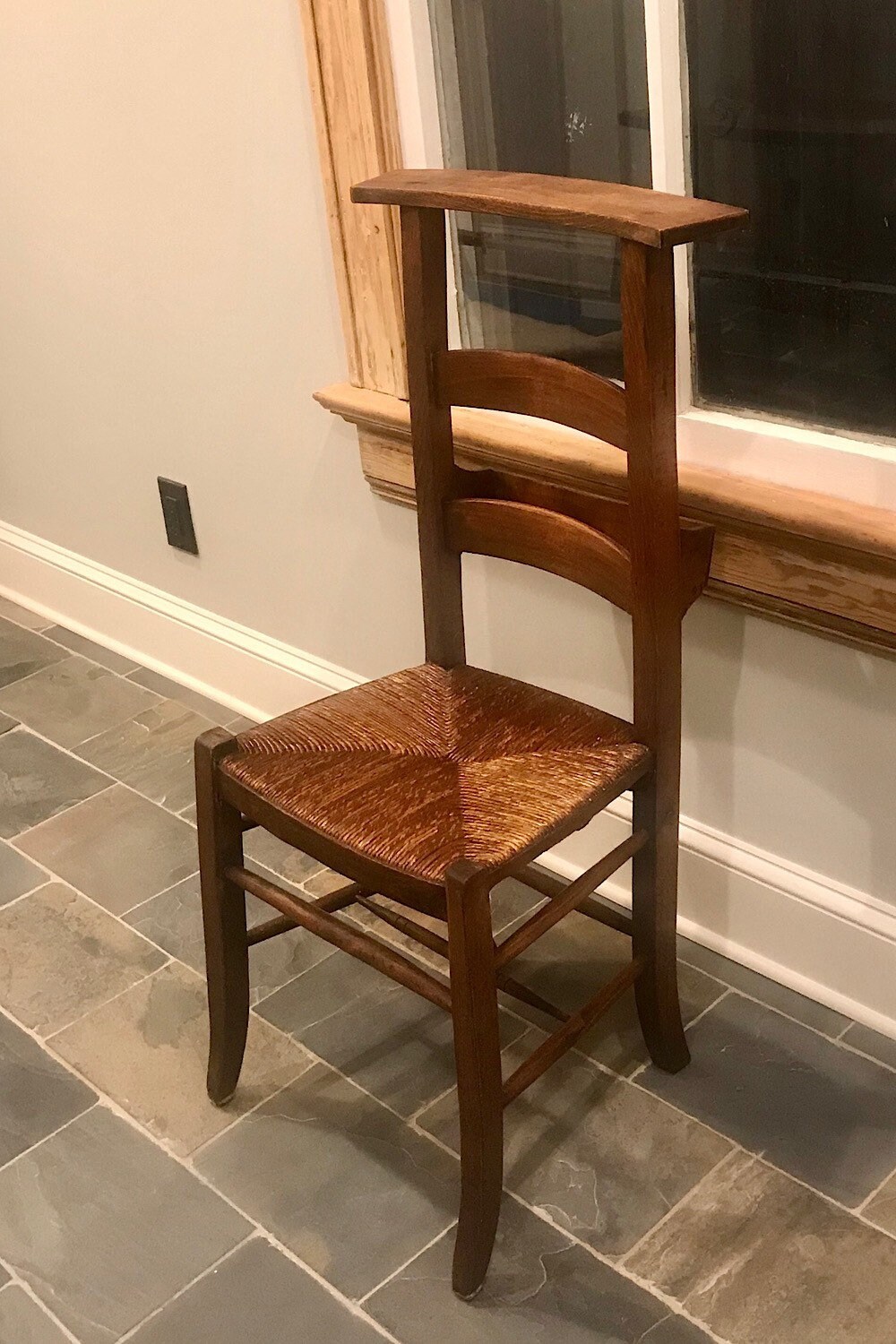 Vintage Antique French Prayer Chair A prie dieu French Antique