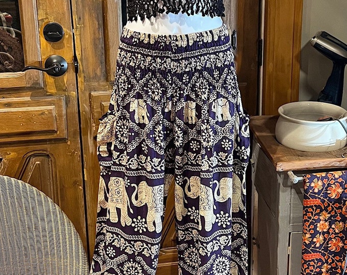 Harem Pants, Boho Festival, Buddha Pants, Yoga Pants, Flow Pants, women Pants, Festival Pants, Elephant Pants, Hippie Pants, Beach Pants