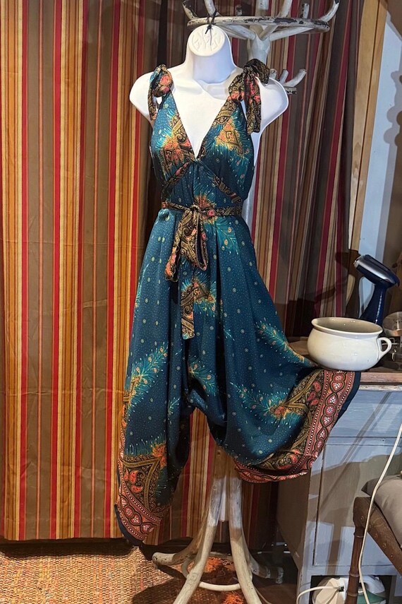 Combinaison bohème, Vêtements bohèmes, Sarouel salopette bohème