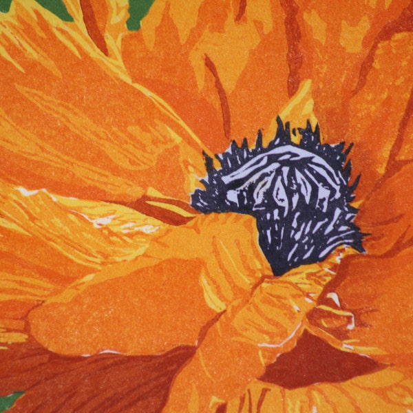 Woodblock Print Etsy