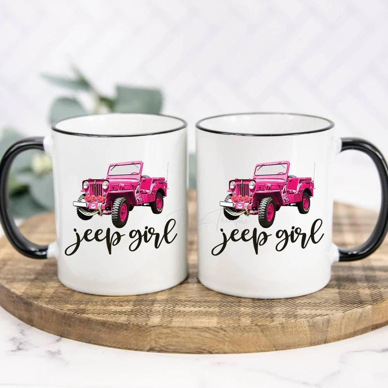 Jeep Girl Coffee Mug Jeep Lover Jeep Wrangler Birthday Etsy