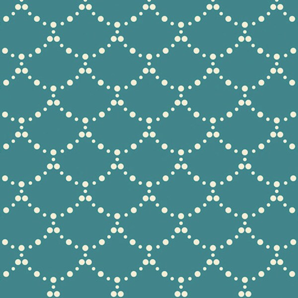 Emmy Grace Fabric from Art Gallery "Ripples Sea" by Bari J.  Turquoise Blue. 100% premium cotton. EMG-5606