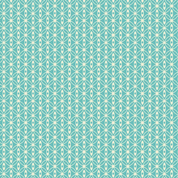 Emmy Grace Fabric from Art Gallery "Knotty Rain" by Bari J. Butterfly Fabric.  Turquoise Blue. 100% cotton. EMG-4601