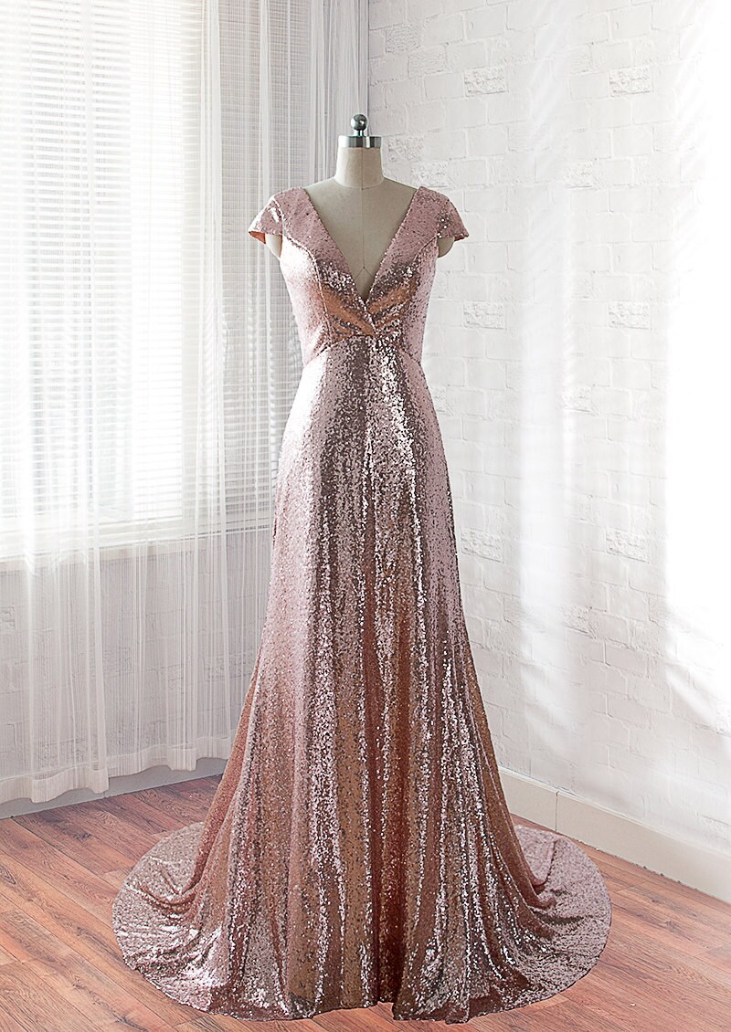 sequins prom dress long evening dress formal dress Etsy