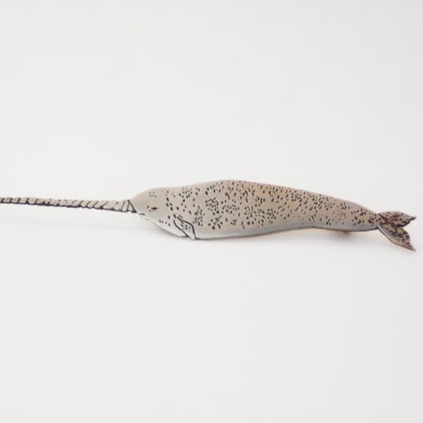 Narwhal pin