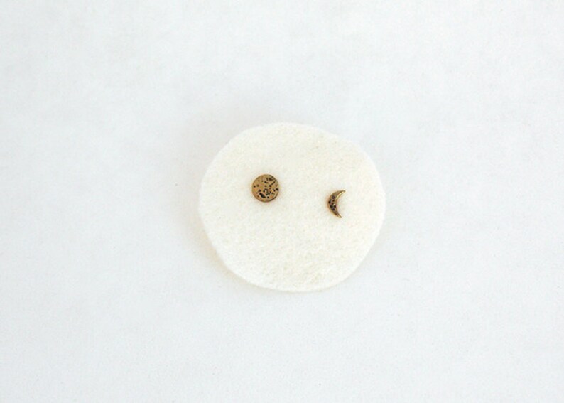 Moon Phase studs image 4