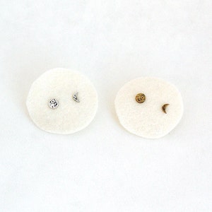 Moon Phase studs image 2