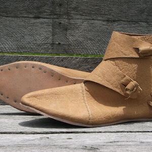 Viking 2 Toggle Boots Reinforced Heel Mens Natural