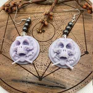 Steampunk Air Pirate earrings.
