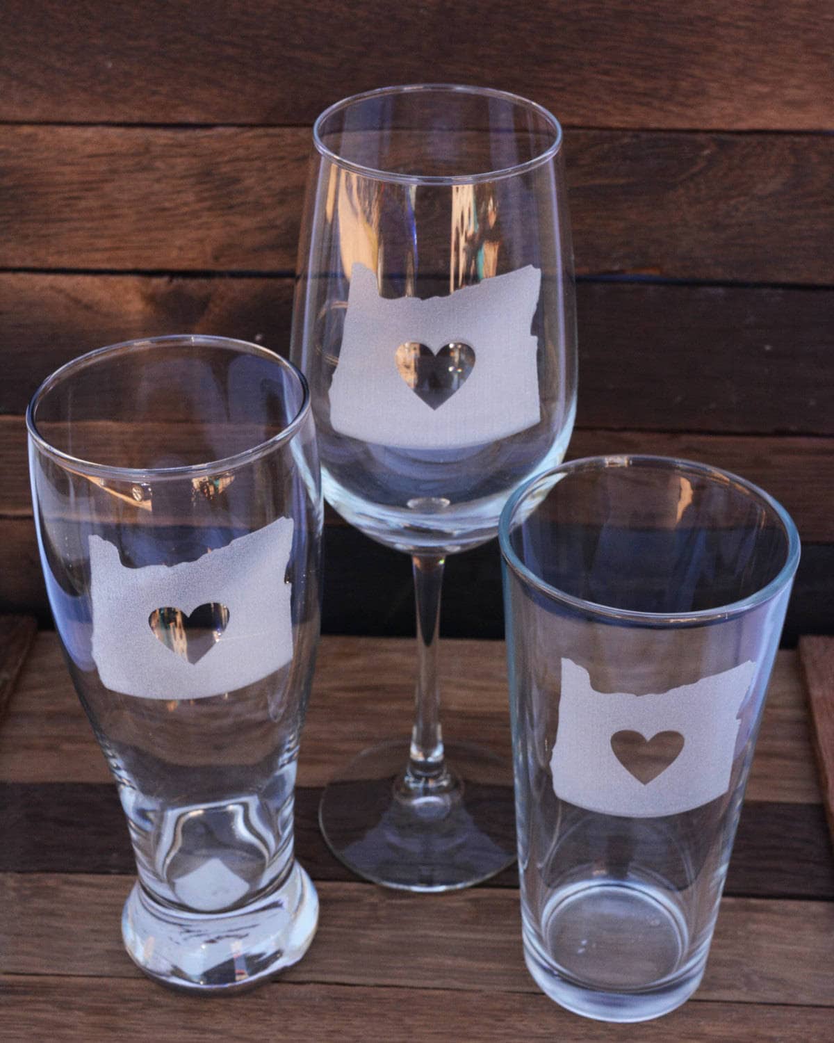 State Beer Glass Personalized Glasses Engraved Beer Mugs Etsy