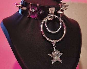 Goth Choker - Sisters of Mercy - Sisters of Mercy Halsband - Sisters of Mercy Choker - Goth Choker - Darkwave Choker - Punk Choker