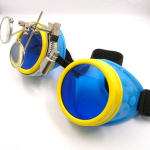 Spy goggles - spywear - steampunk goggles - football accessories - cyberpunk goggles
