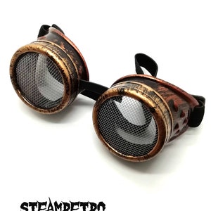 steampunk - steampunk goggles - dieselpunk - dieselpunk goggles - burningman goggles - madmax goggles - post apocolyptic goggles - cybergoth