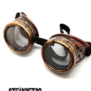 steampunk steampunk goggles dieselpunk dieselpunk goggles burningman goggles madmax goggles post apocolyptic goggles cybergoth image 5