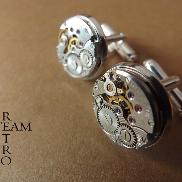 Gemelos Steampunk - Joyeria Steampunk de Steamretro