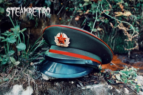 Gorra de oficiales de infantería soviéticos ejército rojo gorra militar  rusa sombrero de cosplay militar gorra de oficiales gorra de visera gorra  militar soviética sombrero -  México
