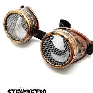 steampunk steampunk goggles dieselpunk dieselpunk goggles burningman goggles madmax goggles post apocolyptic goggles cybergoth image 6