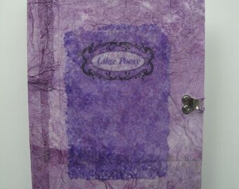 Journal Lilac Poesy Tagebuch