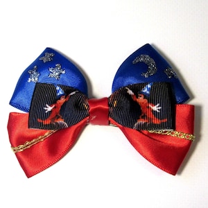 Fantasia Sorceror Mickey Mouse Inspired Cosplay Hair Bow Disneybound