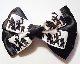 SALE! Hitchhiking Ghosts Haunted Mansion Grosgrain Cosplay Hair Bow Disneybound