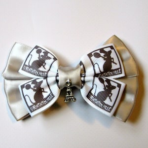 Remy Ratatouille Sign Grosgrain Cosplay Hair Bow Disneybound