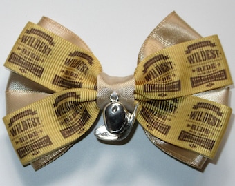 Big Thunder Mountain Poster Grosgrain Cosplay Hair Bow Disneybound