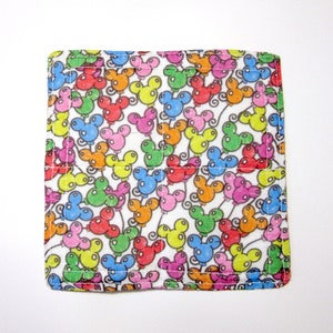 Mickey Balloons Fabric Coffee Coaster