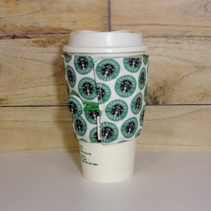 Starbucks Logo Fabric Reusable Coffee Cozy Sleeve