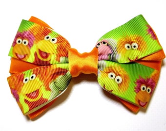 Fraggle Rock Jim Henson Muppets Grosgrain Cosplay Hair Bow