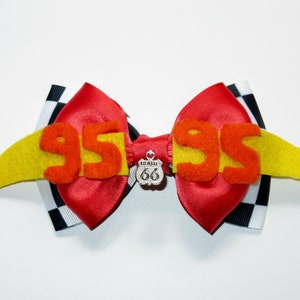 Lightning McQueen Cars Land inspiriert Cosplay Haarschleife Disneybound