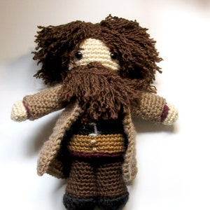 Hagrid Magical Mates Amigurumi Crochet Doll Harry Potter image 3