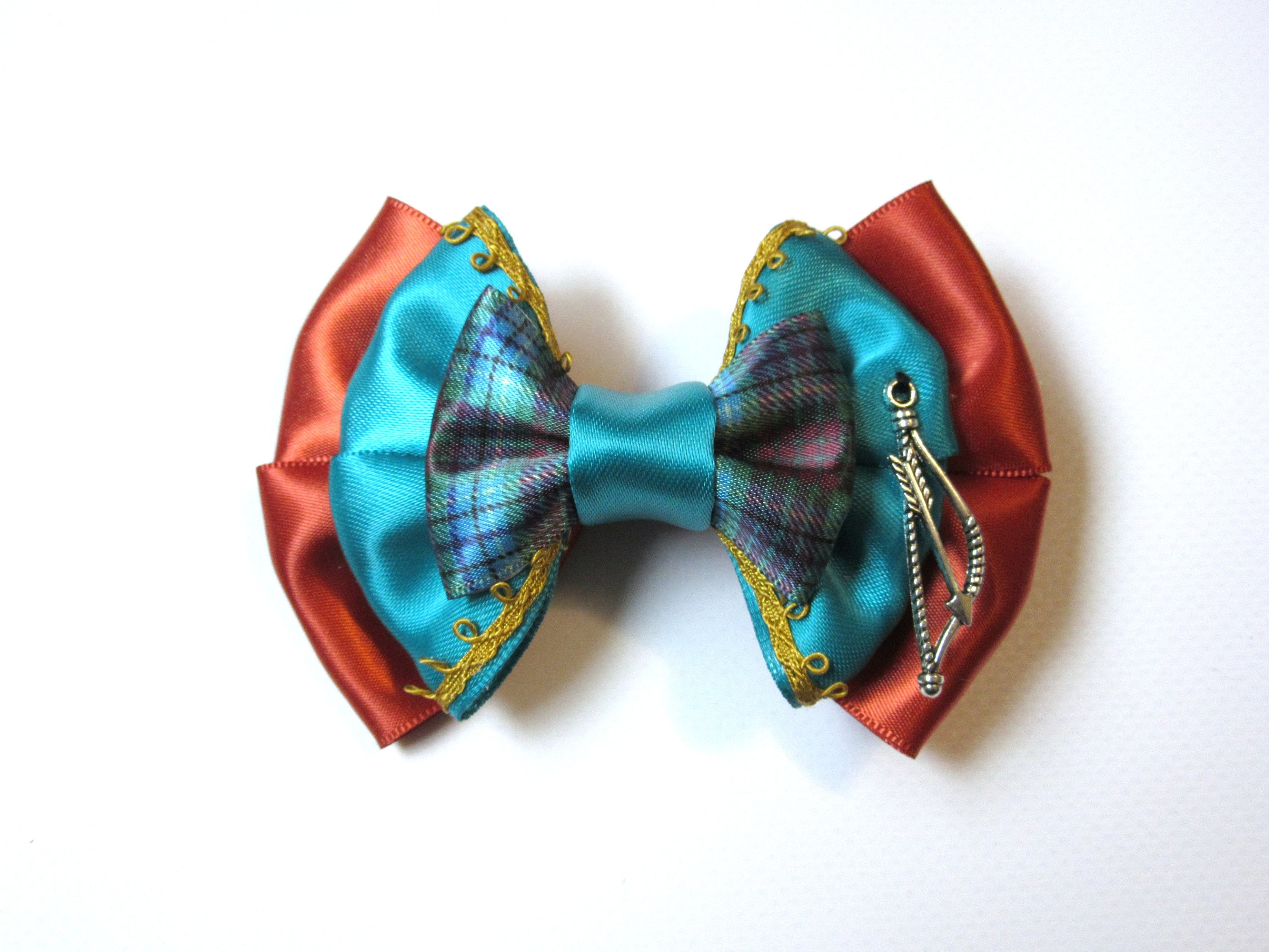 Disney Brave Merida Inspired Bow Disney Brave Merida Cosplay Hair Bow | Hot Topic main image 4
