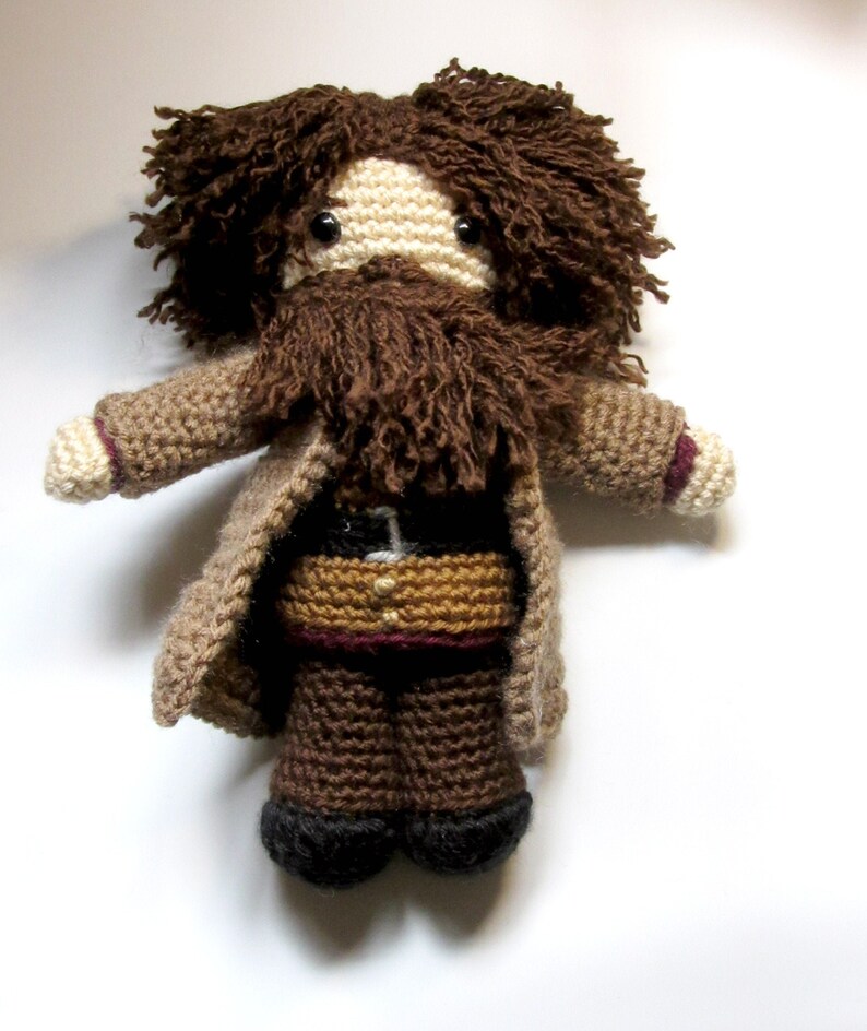 Hagrid Magical Mates Amigurumi Crochet Doll Harry Potter image 3